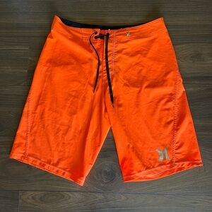 Hurley bright orange swimsuit